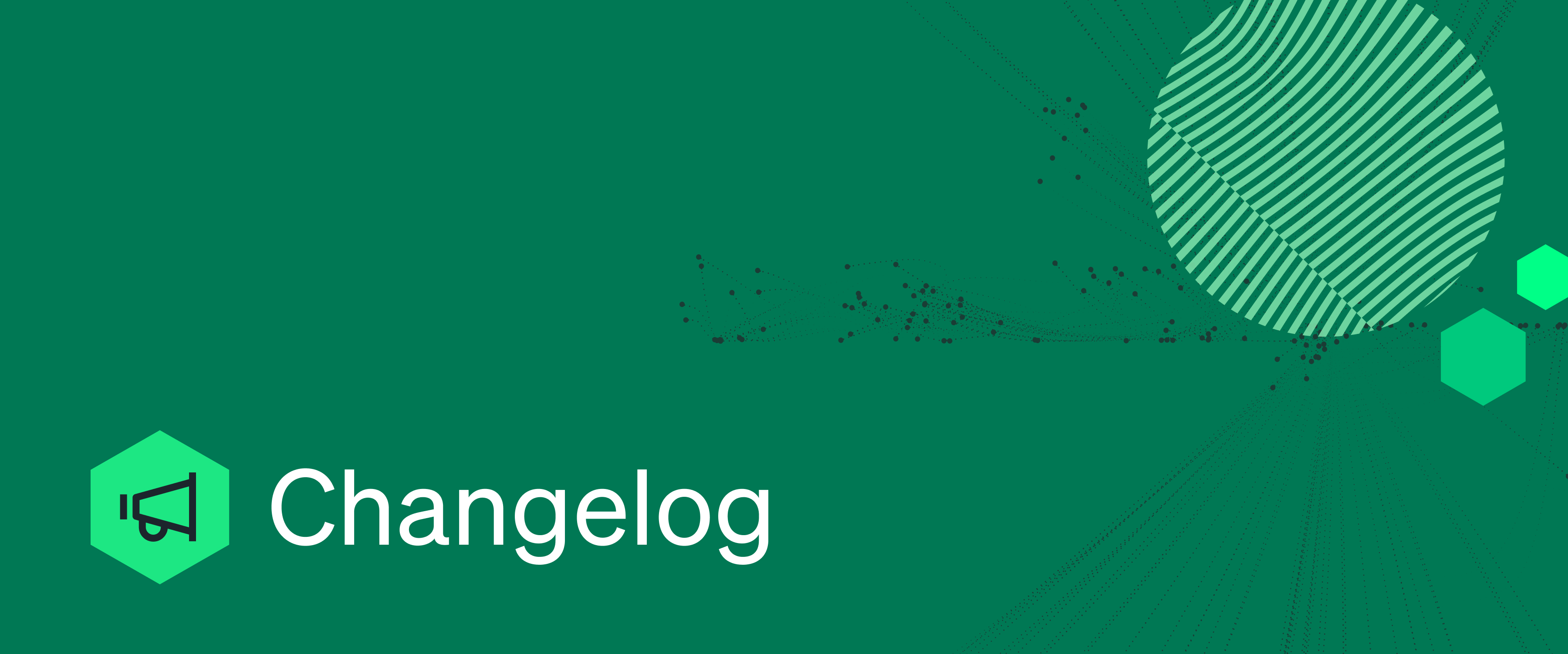 Changelog banner